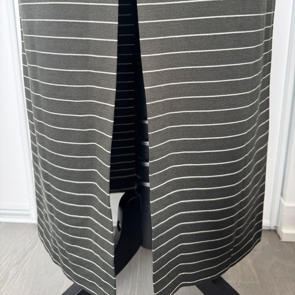 Club Monaco Stripe Ponte Knit Maxi Dress - Picture 12 of 13